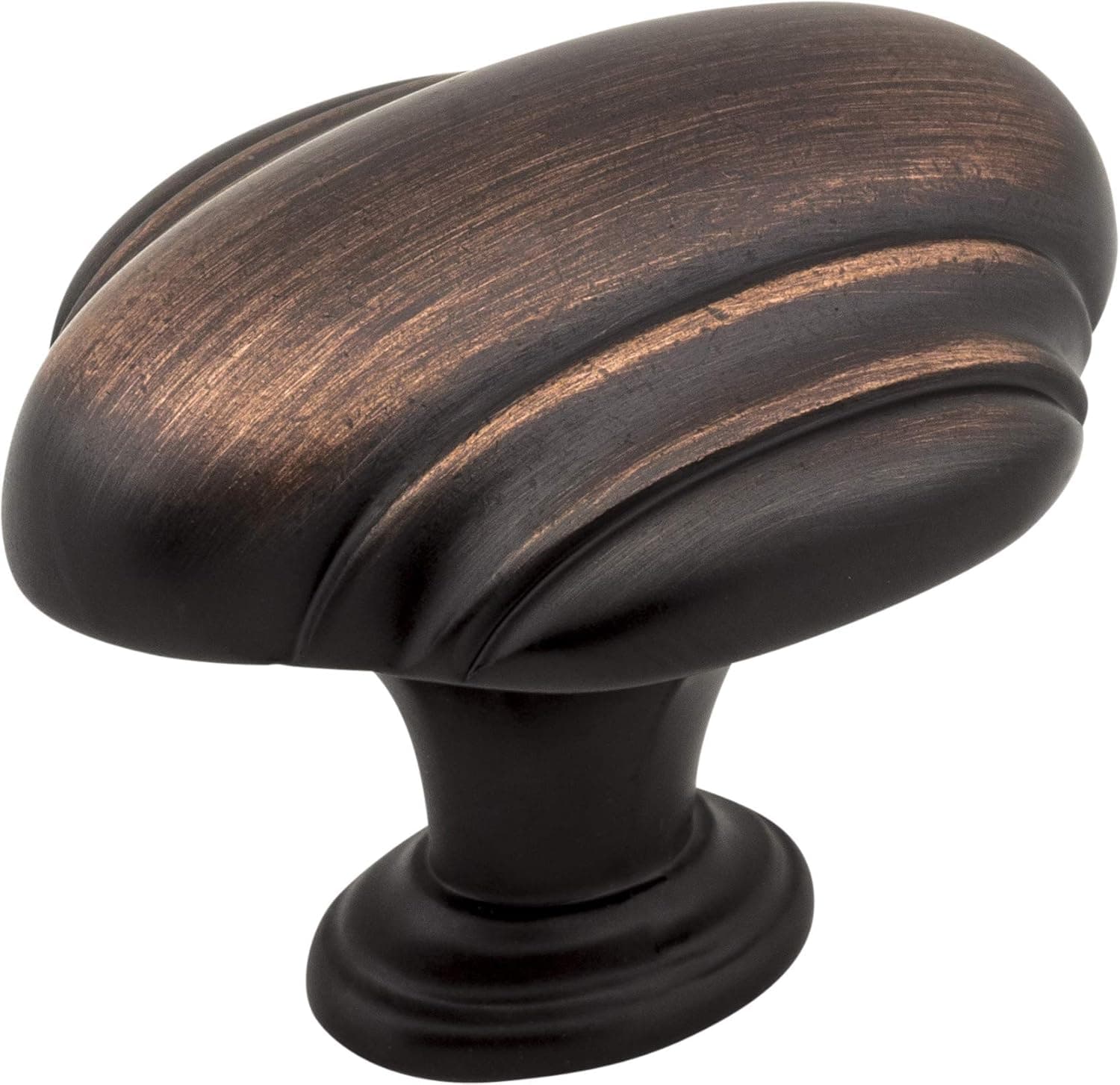 Jeffrey Alexander 613L-DBAC Amsden Oblong Knob, Copper