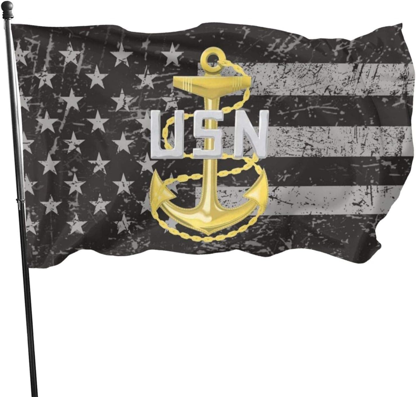 ~ US Navy Chief Petty Officer Flag 3x5 Foot