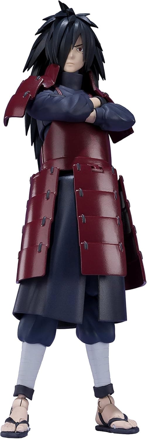 Bandai Tamashii Nations S.H. Figuarts Madara Uchiha "Naruto" Action Figure, 150 months to 720 months