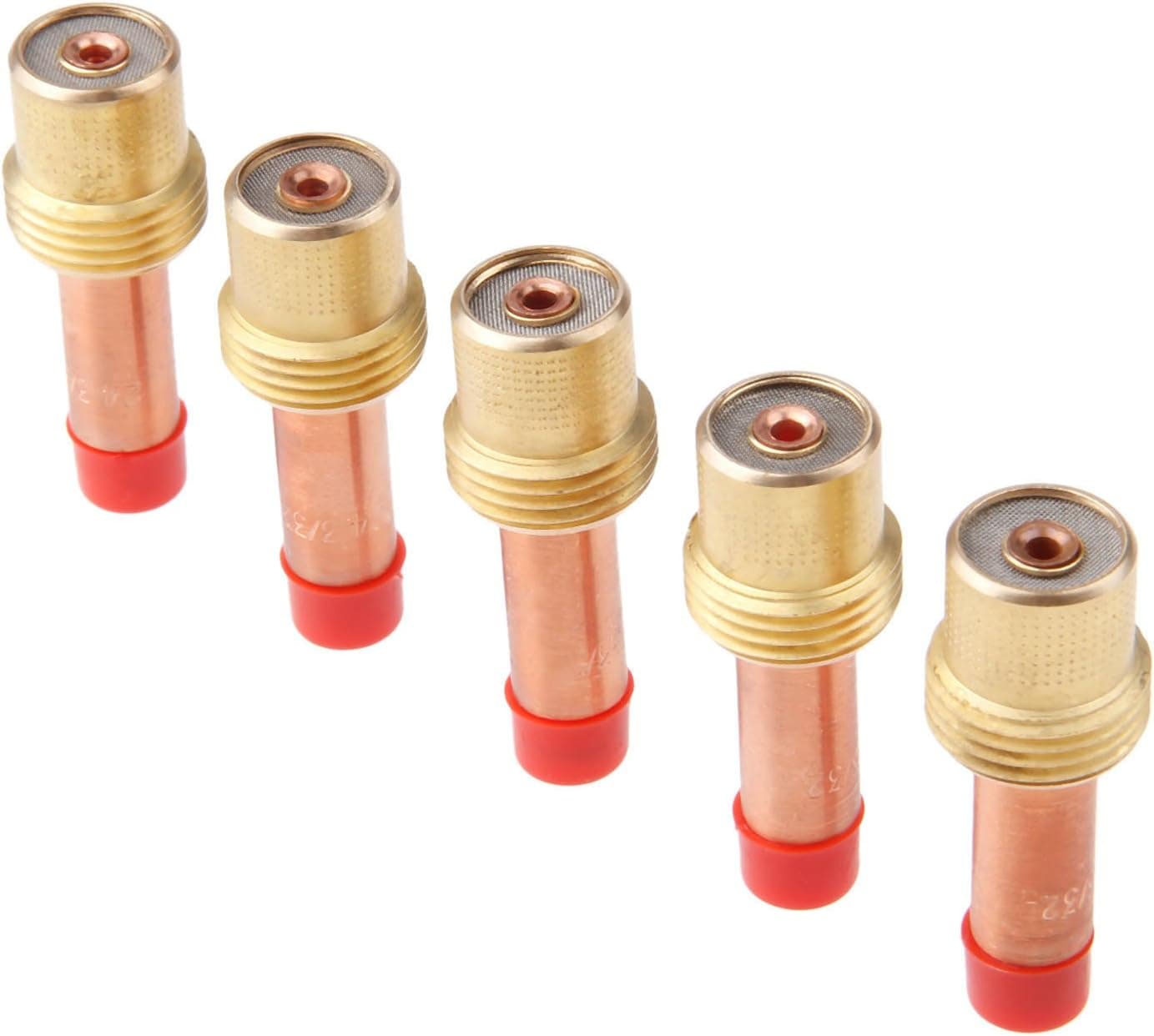 Mtsooning 20PCS 45V26 Gas Lens Collet Body Kit for WP-17/18/26 TIG Welding Torch, 3/32" 2.4mm TIG Plasma Welding Accessories