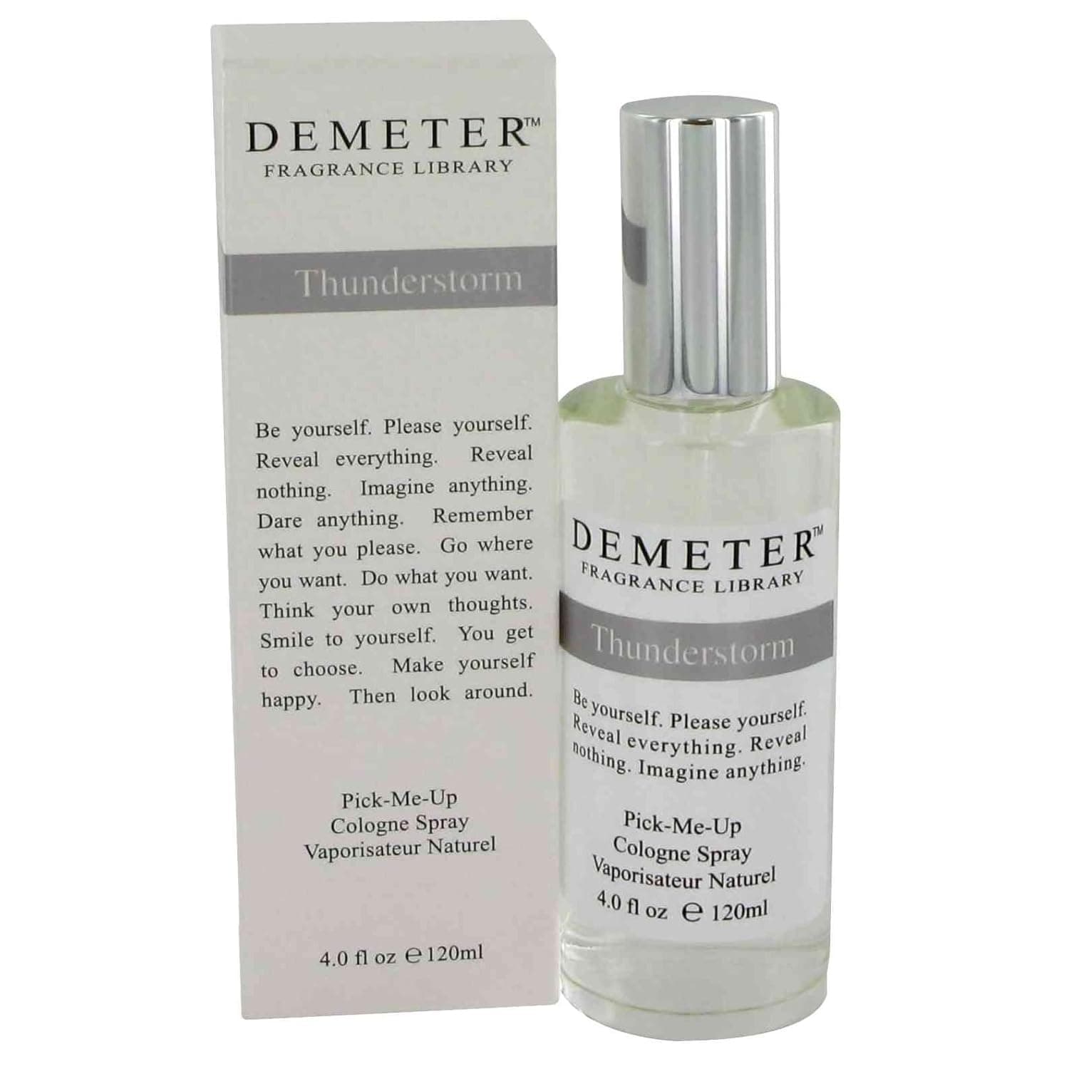 Thunderstorm By Demeter For Women. Pick-me Up Cologne Spray 4.0 Oz