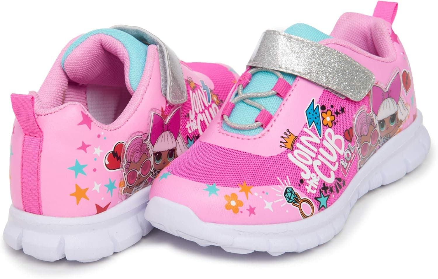 L.O.L. Surprise! Girl's Athletic Sneaker | Little Kid's Comfortable, Rubber Sole, Printed Shoes | Sizes 11-2