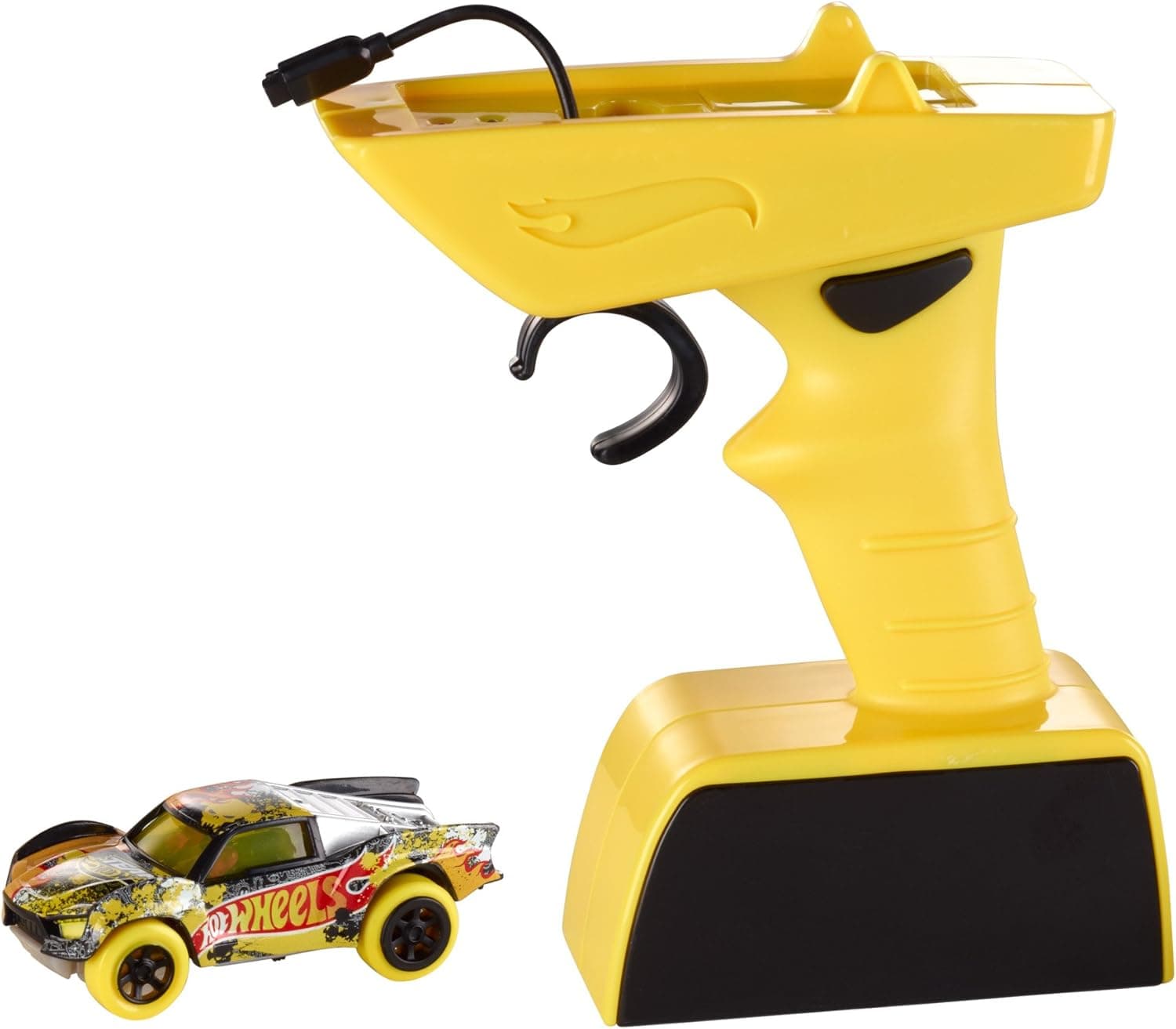 Hot Wheels Team Total Control Racing Car Charger Baja Truck, 2 Vehicle