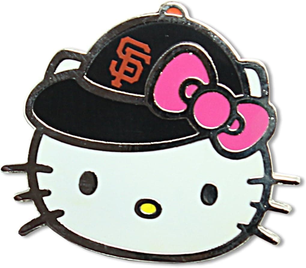 MLB San Francisco Giants Hello Kitty Cap Lapel Pin
