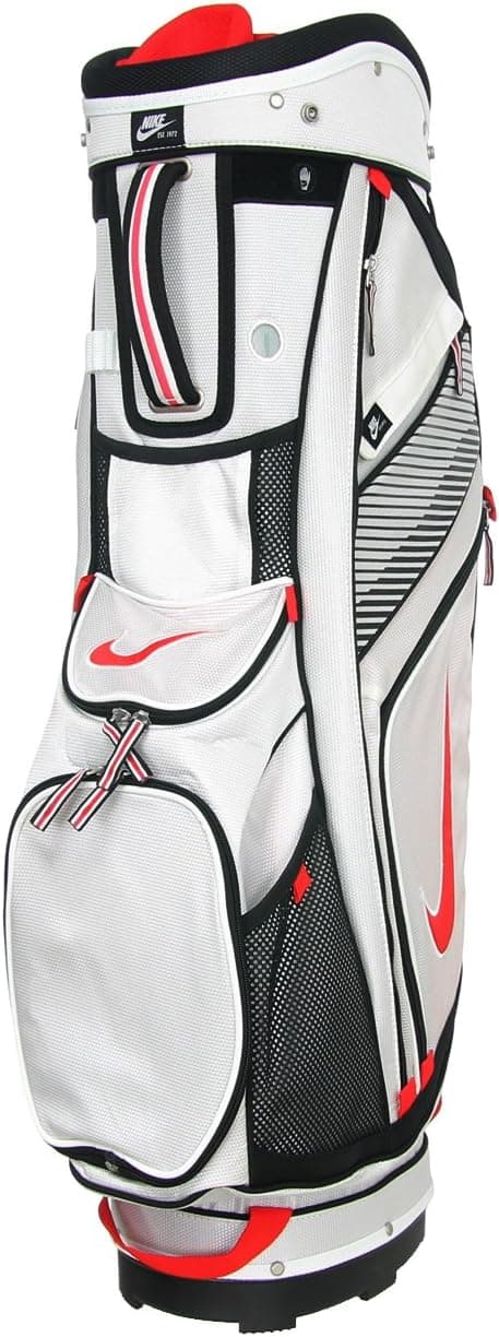 Nike 2014 Sport II Cart Bag White-University Red-Black