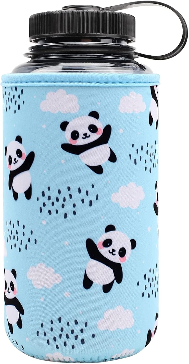 YR Reusable Neoprene Insulator Sleeve Holder for Nalgene Water Bottle, Water Bottle Koozie for Nalgene, Water Bottle Sleeve fits Nalgene