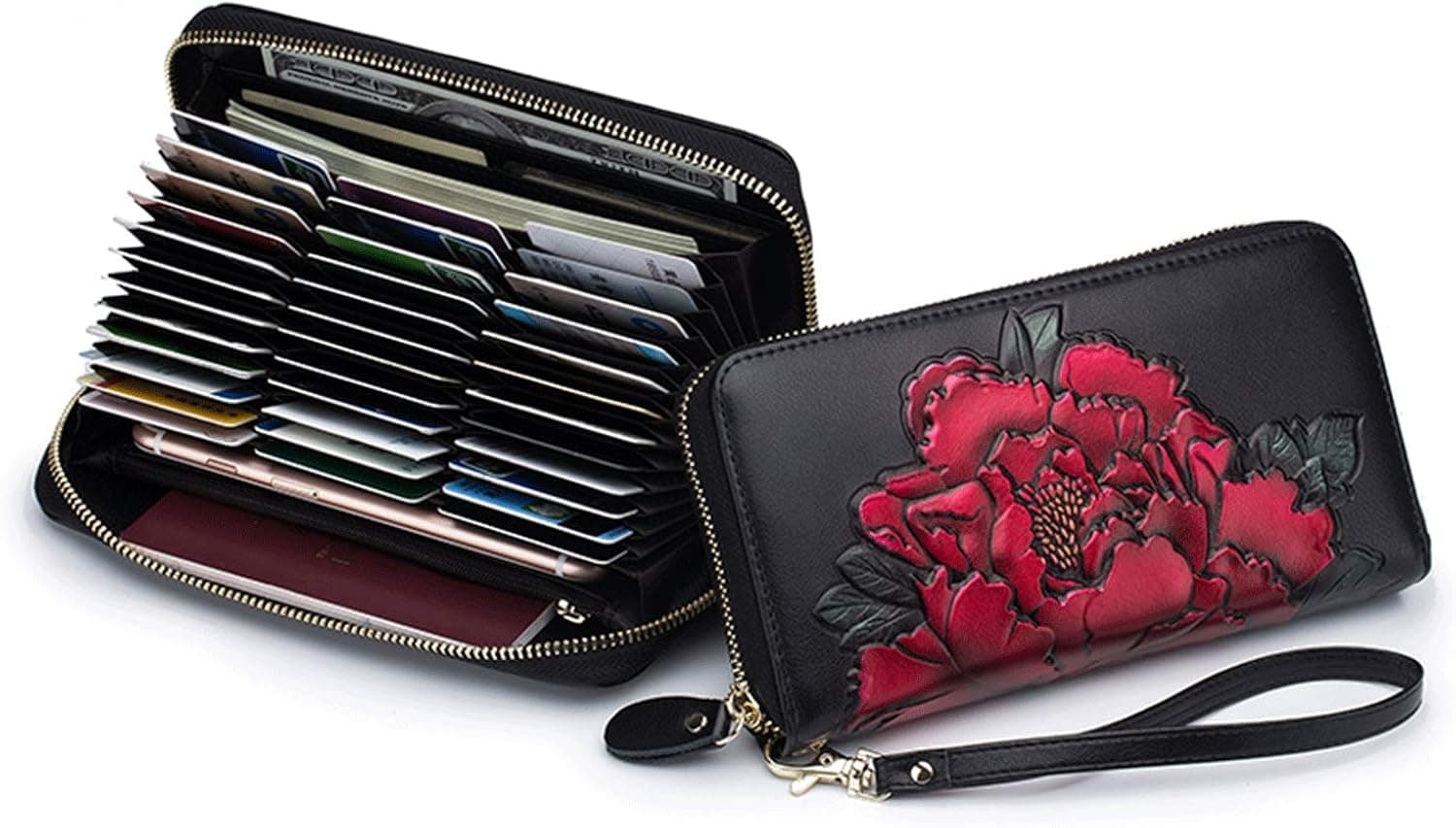 Baellerry Rfid Wallets For Women Leather Purses For Women Credit Card Holder