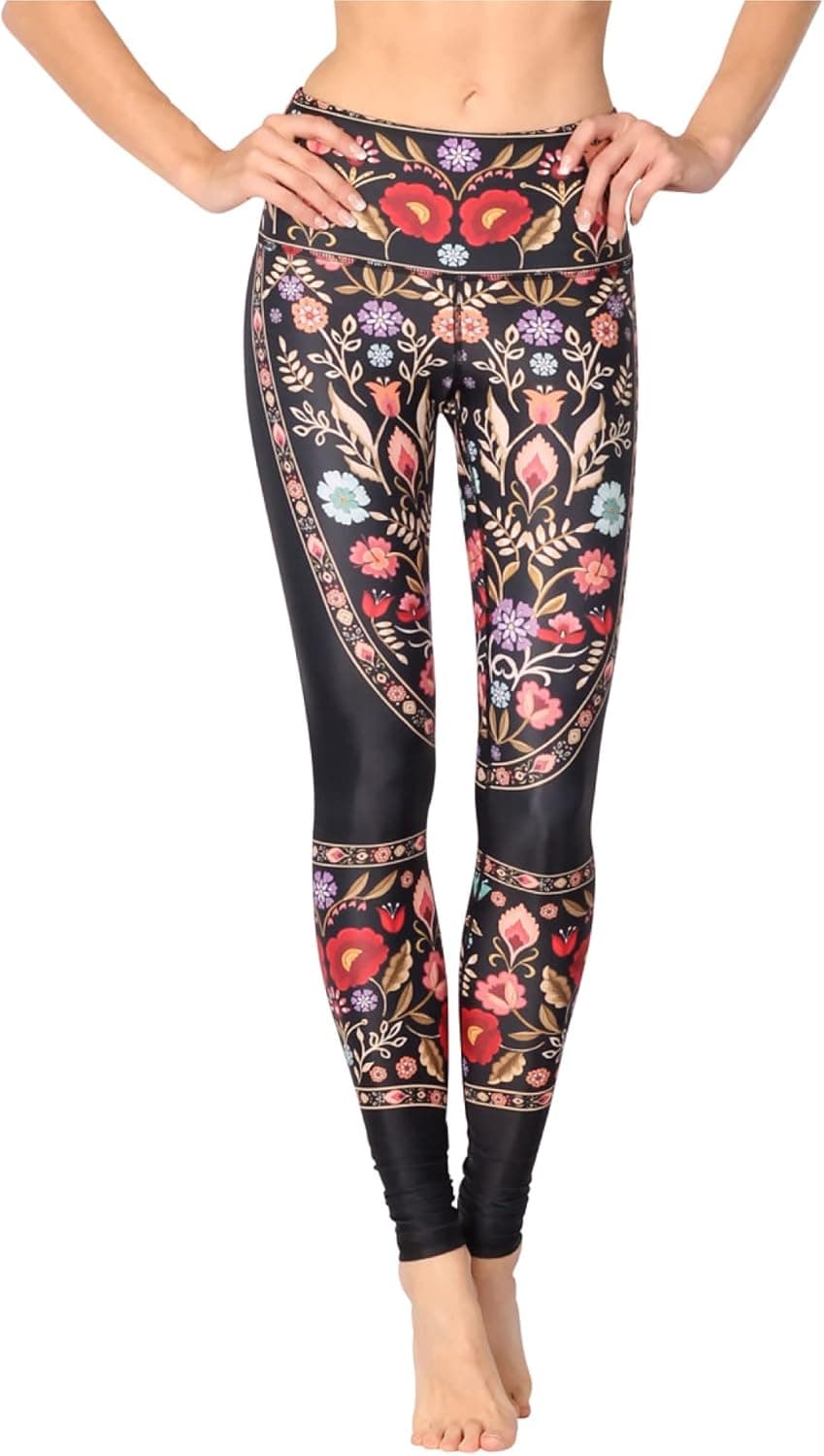 Yoga Democracy Rustica Printed Yoga Leggings