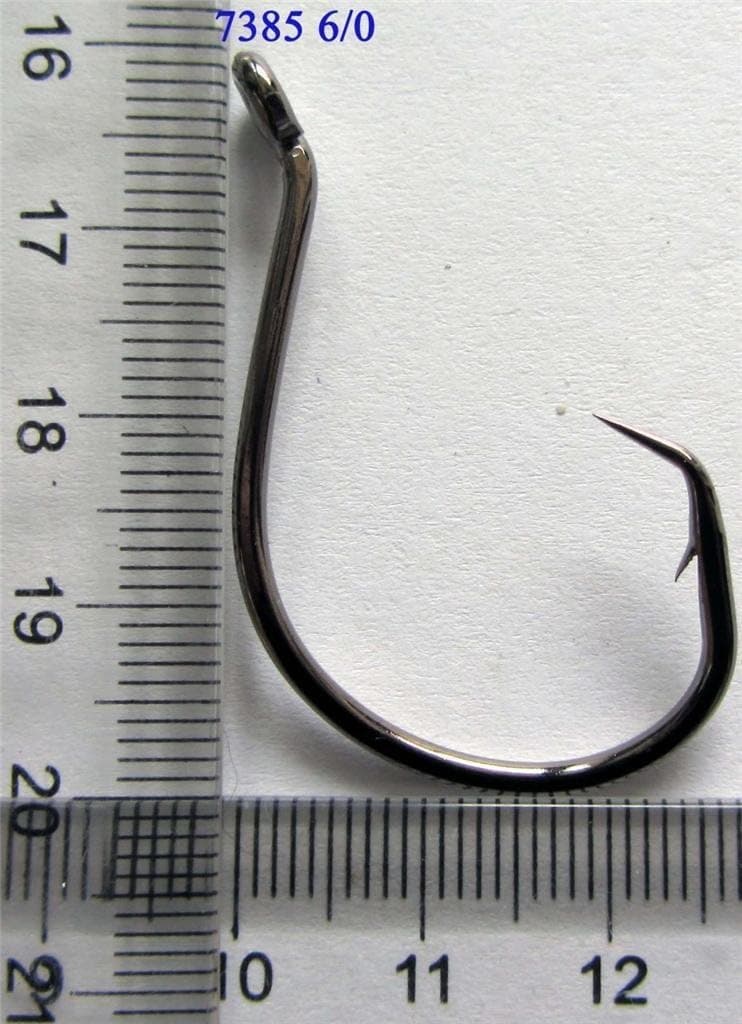 AUSLINE Octopus Circle Hooks 6/0 Qty 25 PCS Chemically Sharpened
