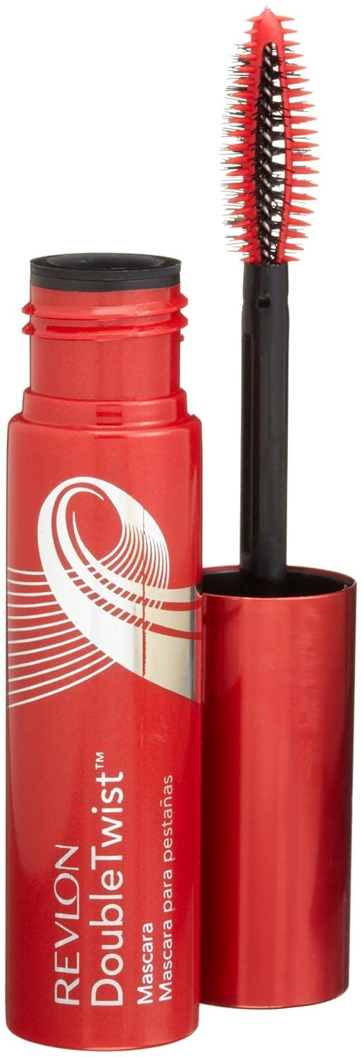 Revlon DoubleTwist Mascara, Blackest Black 001, 0.4 Ounce