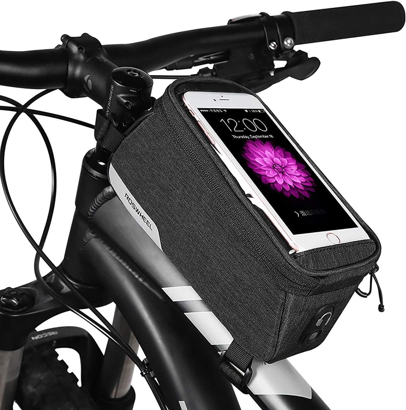 Roswheel Bike Saddle Bag Rack Bag Panniers Bike Tool Bag Trunk Bag