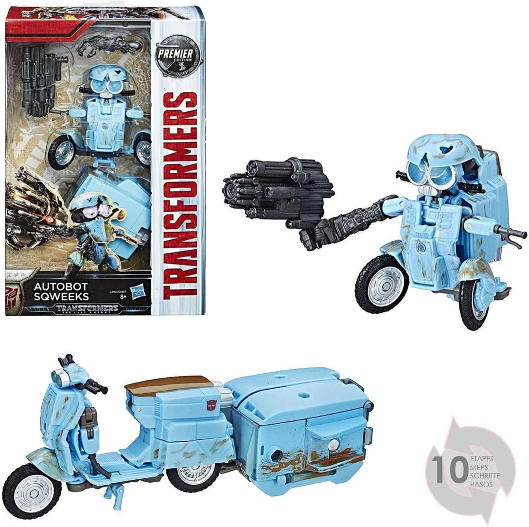 Transformers: The Last Knight Premier Edition Deluxe Autobot Sqweeks