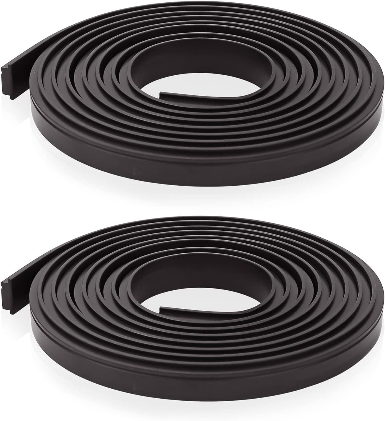 Shower Door Magnetic Strip, Flexible Magnetic Strip Shower Insert Replacement for Framed Semi Framed Swinging Glass Shower Door (2 Rolls,63 - Inch Per Roll)