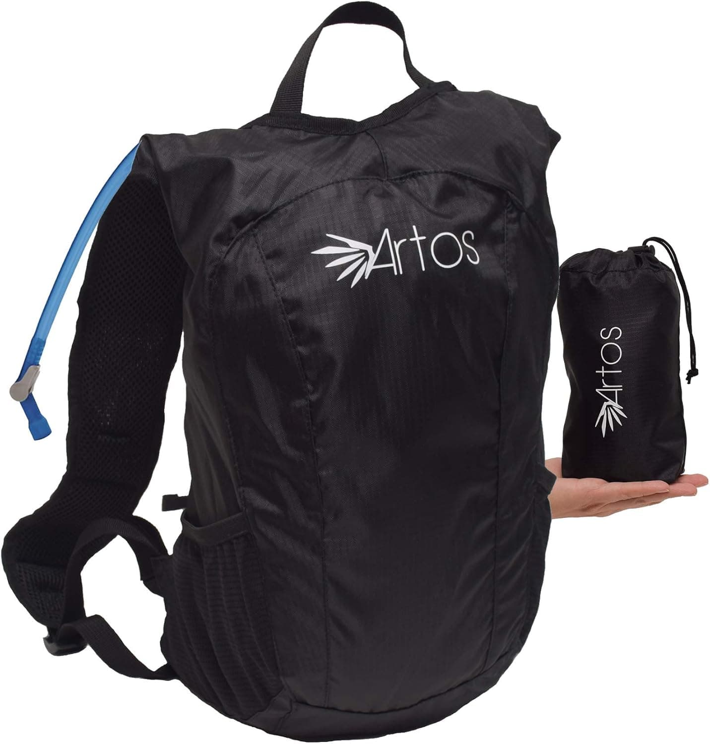 Anti-Theft Hydration Backpack 2L Festival Packable, Water Bladder Not Included| Foldable, Hydropack, Ultralight 25L |13" Laptop Sleeves| Lightweight For Hiking,RV, Camper Van | Weather-Resistant