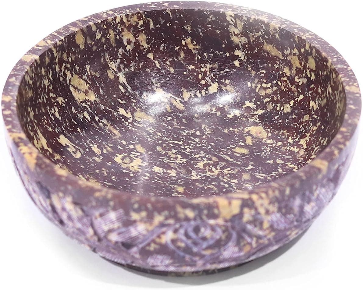 NEW Soapstone Scrying and Smudge Bowl (Scrying - Bowls & Mirrors)
