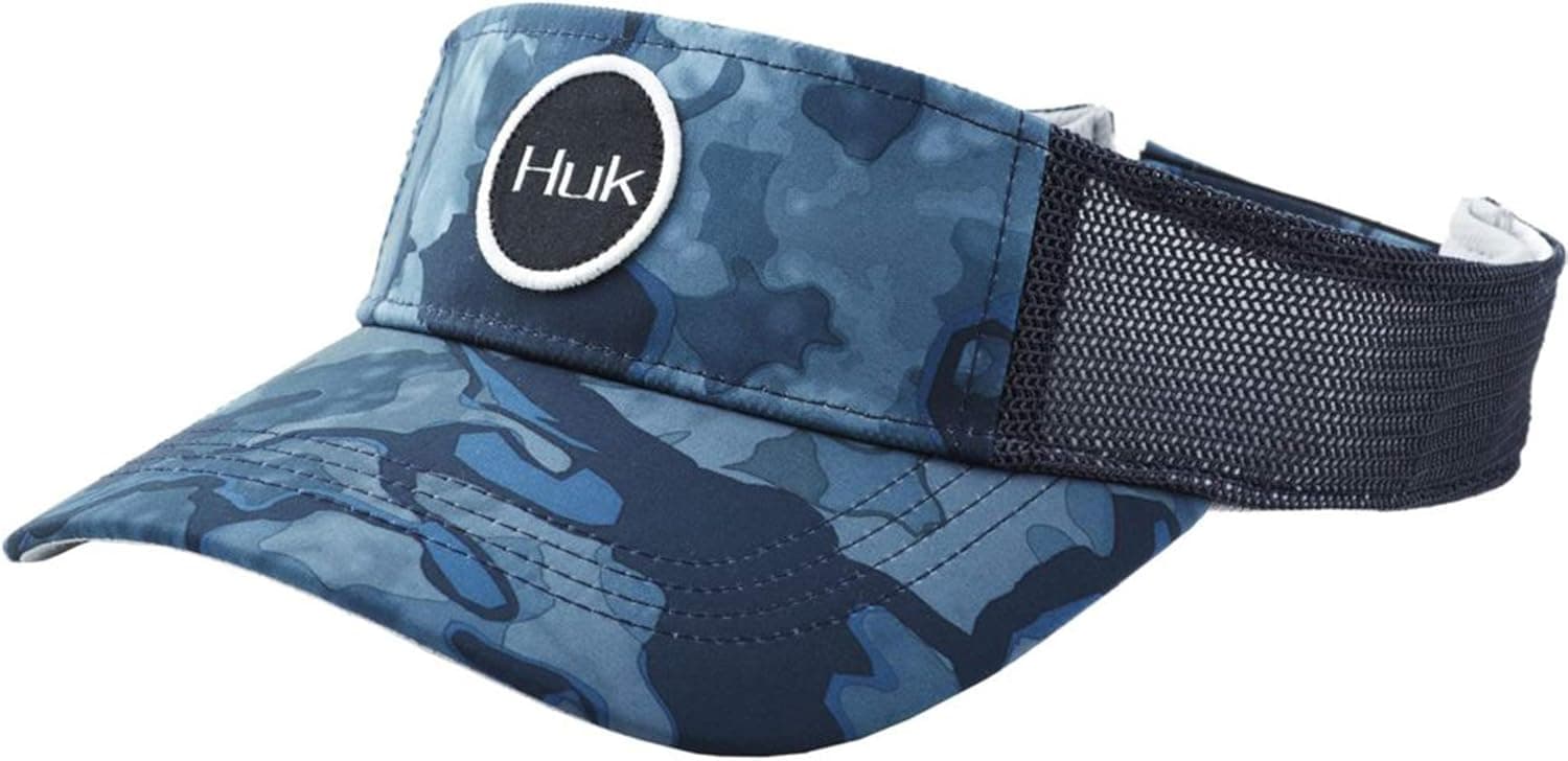 HUK Men's Current Camo Visor