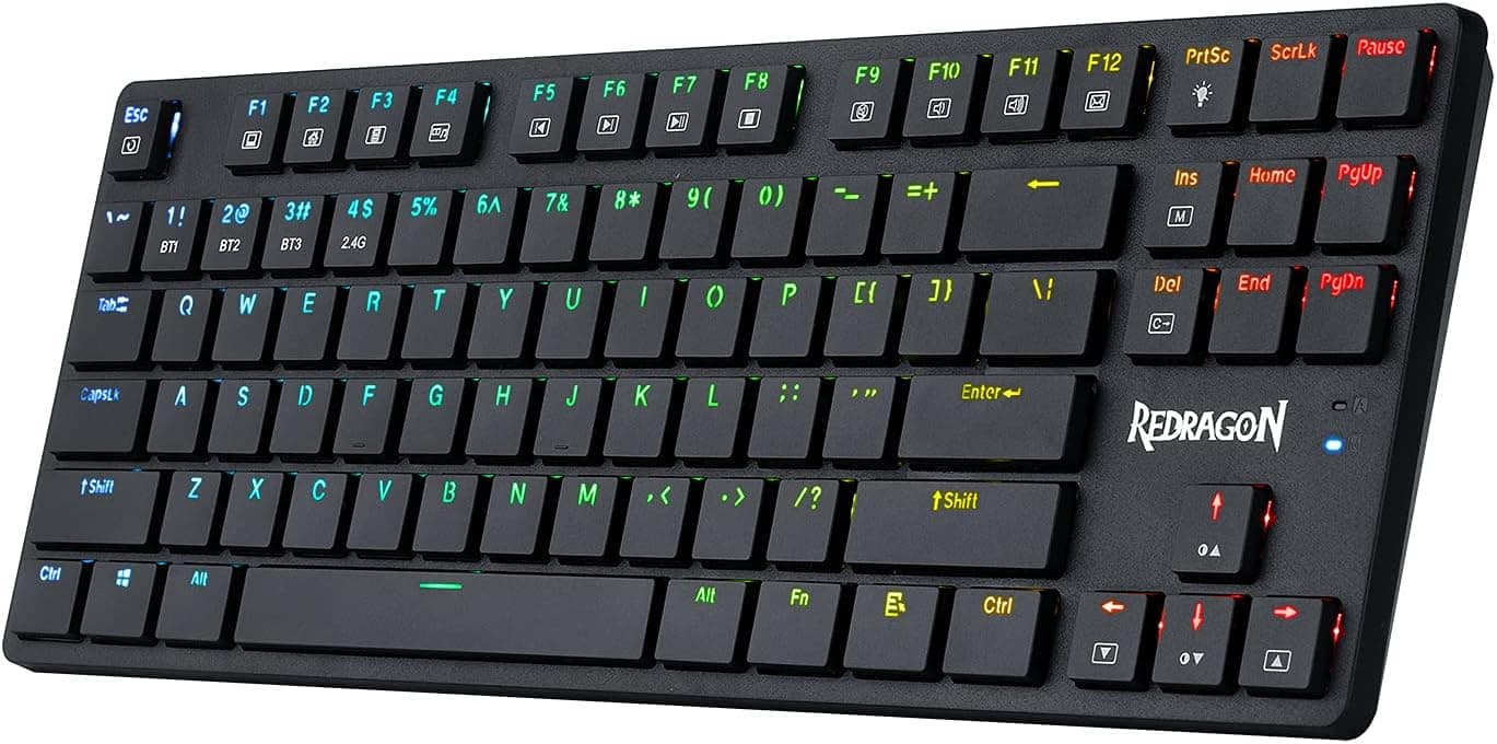 Redragon K539 Anubis 80% Wireless RGB Mechanical Keyboard (Black)