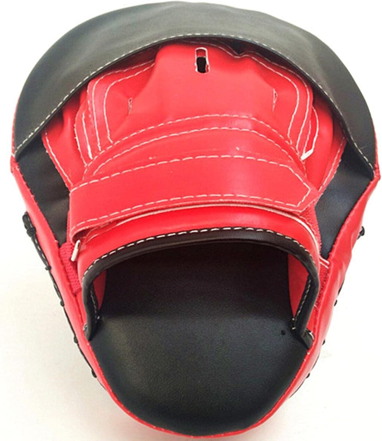 1Pc Boxing Pad,PU Leather Curved Punching Mitts Training Palm Pad,Indoor Sports Gym Hand Target Pad