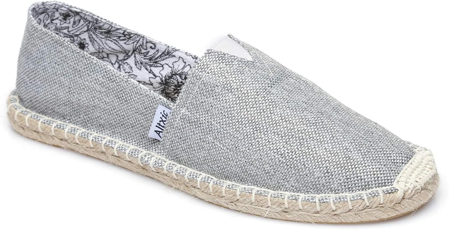 Altxic Women's Comfort Canvas Slip on Espadrilles Flat