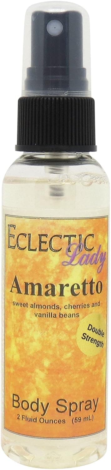 Eclectic Lady Amaretto Body Spray (Double Strength), 2 ounces