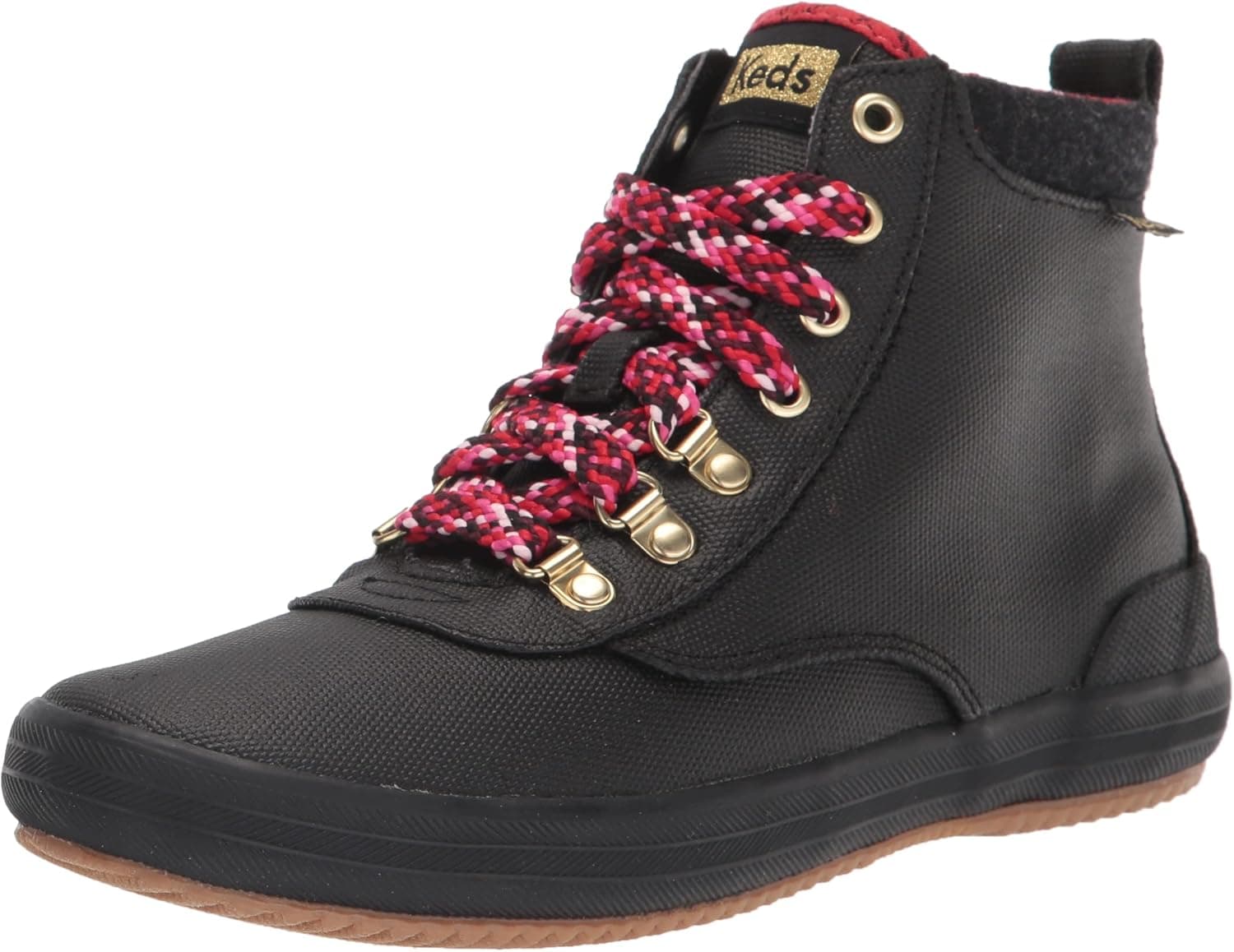 Keds Womens Scout Iii Round Toe Rain Casual Boots - Black