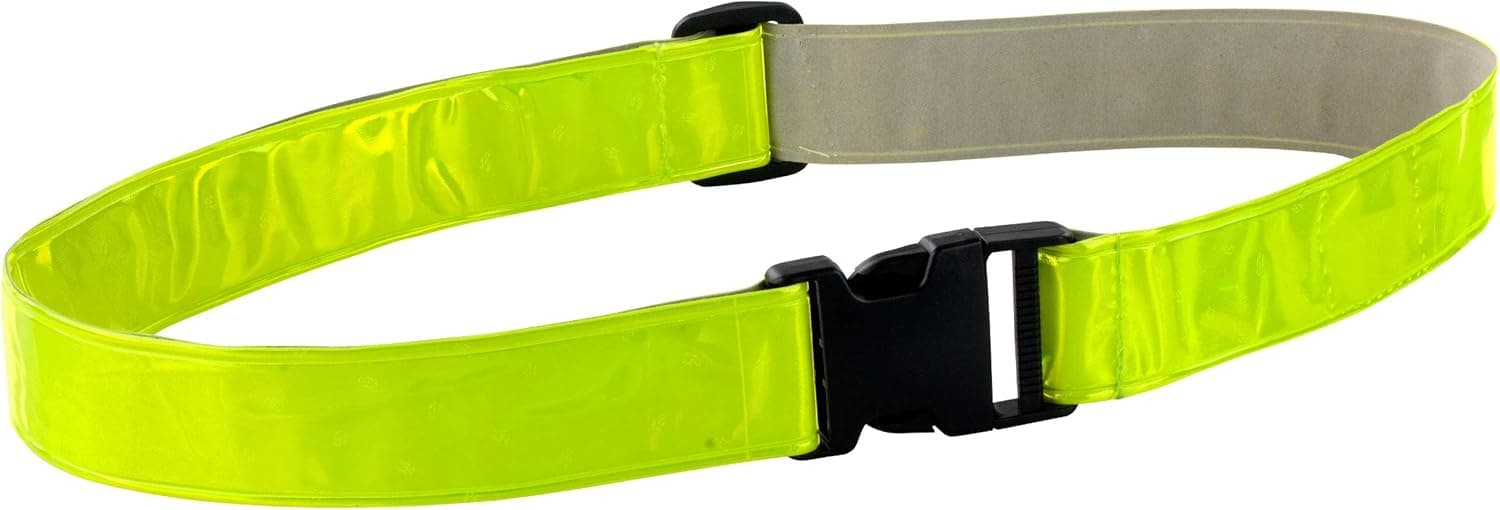 time to run High Visibility Reflective Cycling Running Belt with Scotchlite 3M
