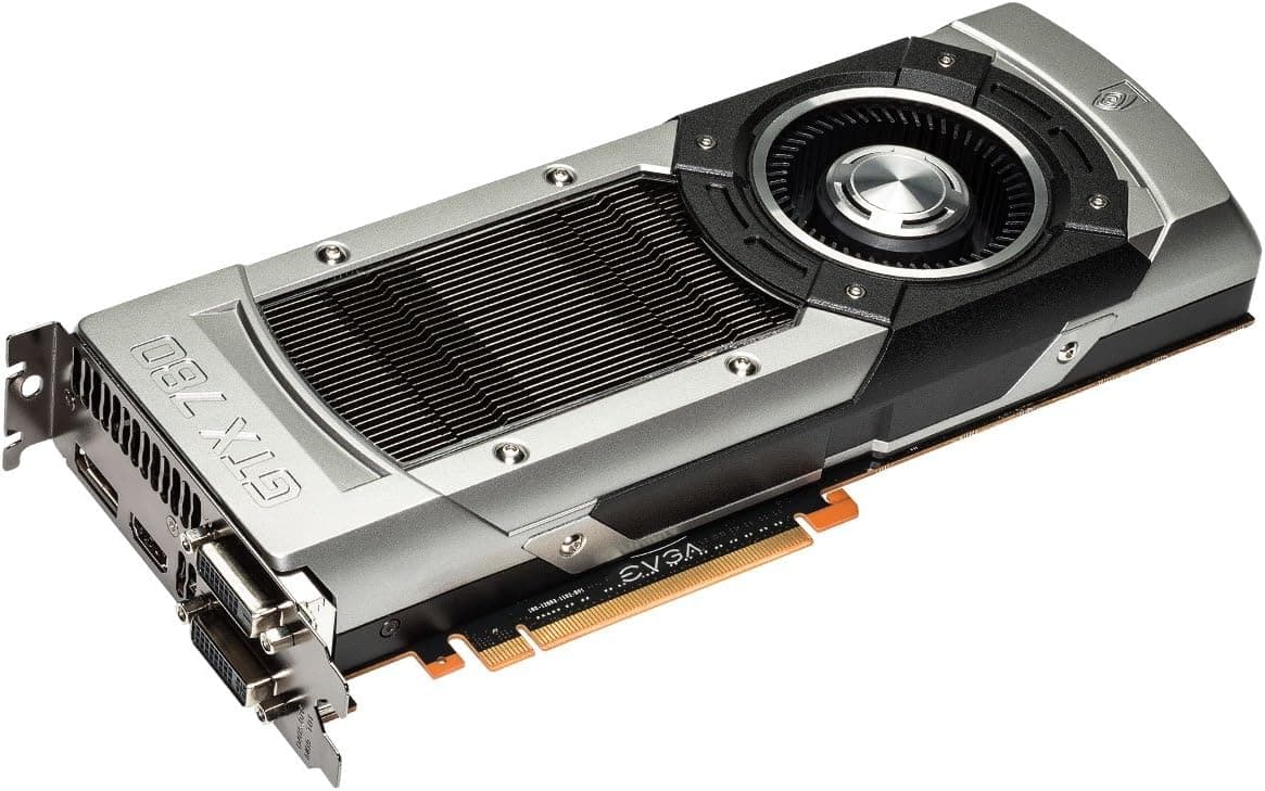 EVGA GeForce GTX780 3GB GDDR5 384bit, Dual-Link DVI-I, DVI-D, HDMI,DP, SLI Ready Graphics Card (03G-P4-2781-KR)