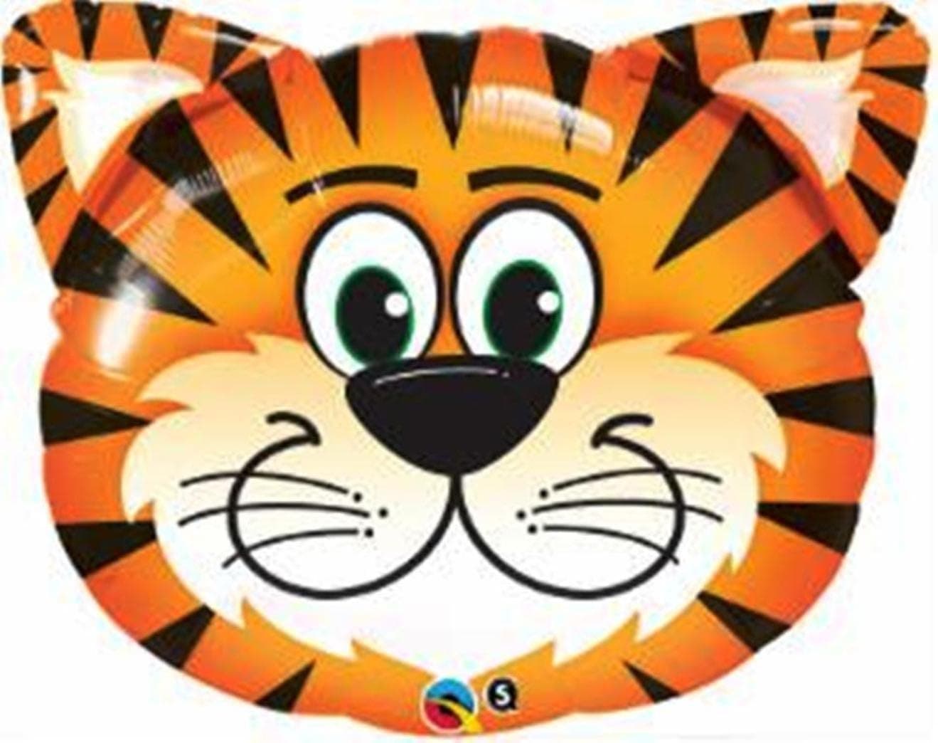 Qualatex 30" Tickled Tiger Jumbo Packaged Mylar Balloon
