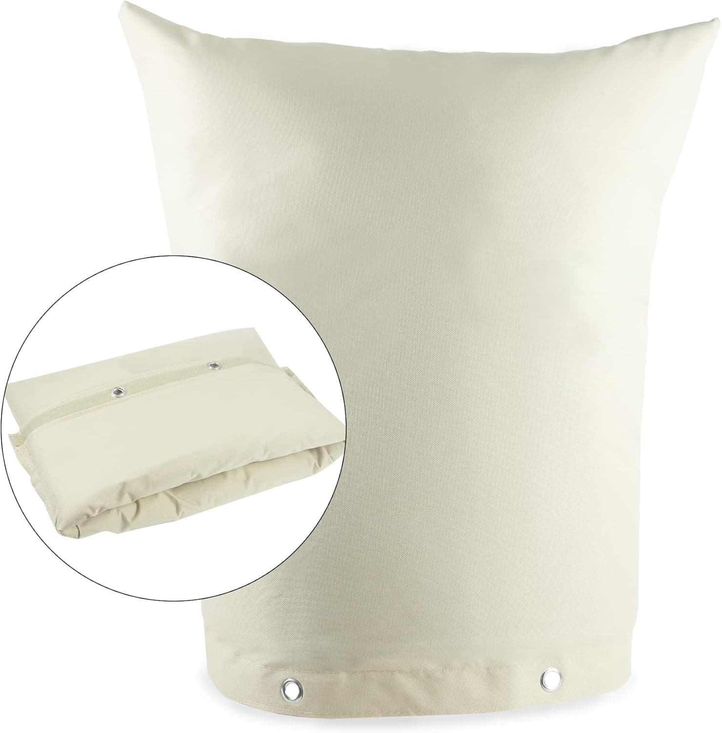 Pipe Insulation Backflow Valve Preventer Cover - Insulated Pouch Irrigation Backflow Freeze Protection,Sprinkler Valve Covers for Outside,Waterproof Pouch Pipe Warmers for Water Sprinkler Valve Box(M)