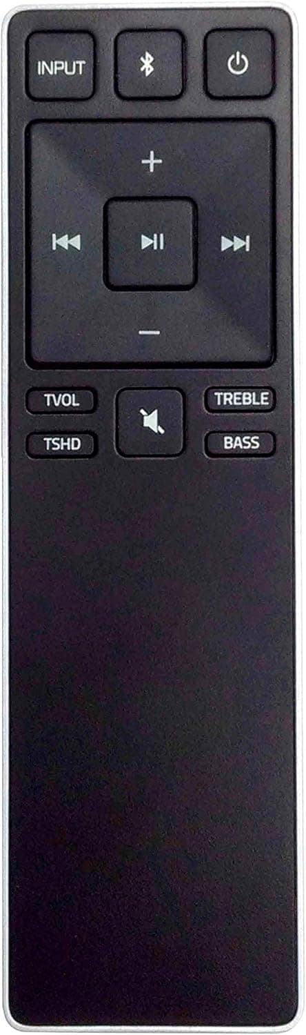 New Remote Control XRS321-C fit for VIZIO Sound Bar SB3820-C6 SB3821-C6 SB2920-C6 SS2521-C6 SS2520-C6 (Black) (Renewed)
