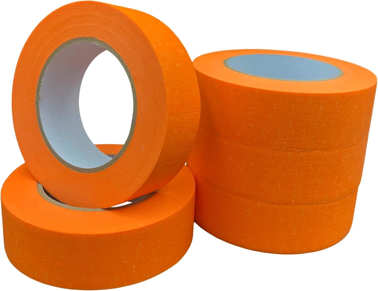 A to Z Automotive Refinish Masking Tape (6 Rolls) - 36 mm x 55 m - High Performance Professional Tape