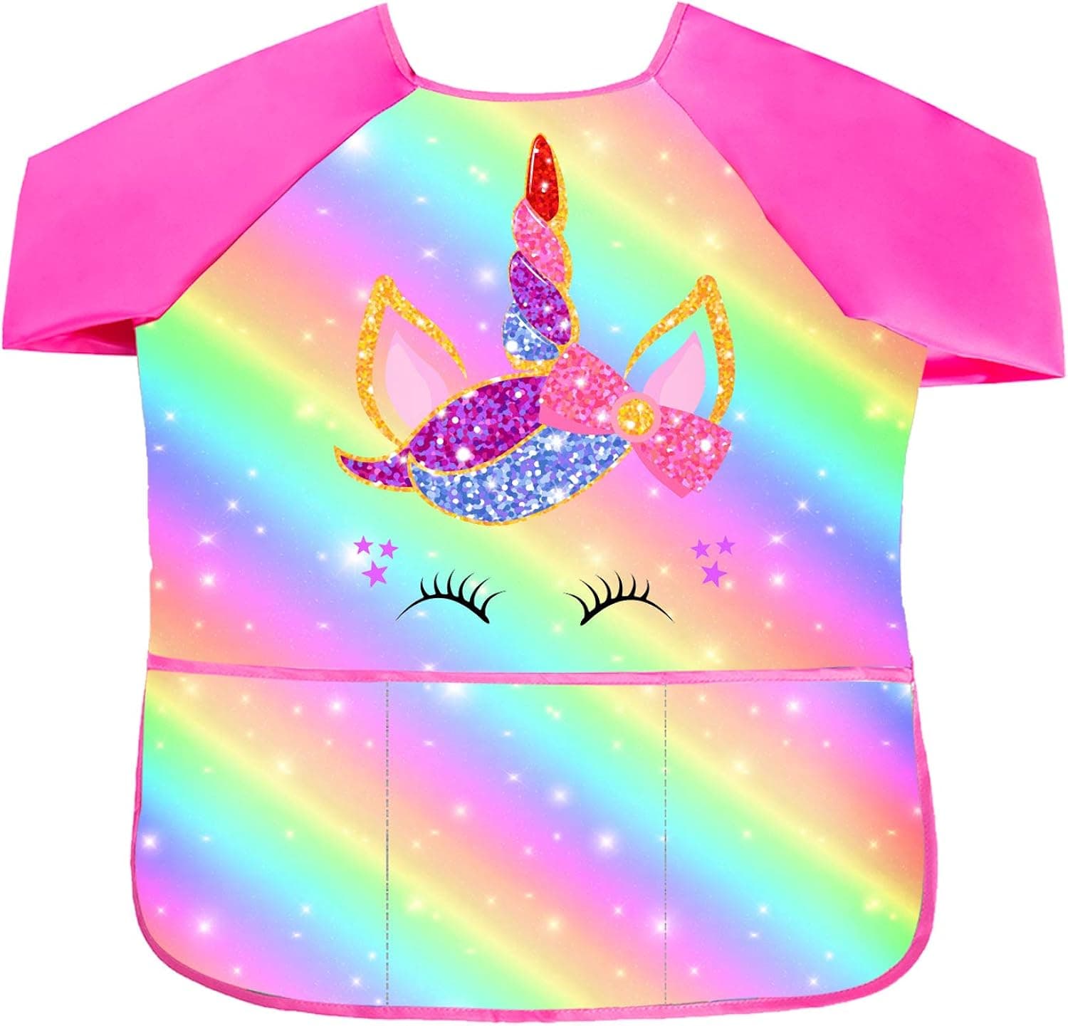 Art Smock For Kids Waterproof Artist Painting Smocks Toddler Painting Apron