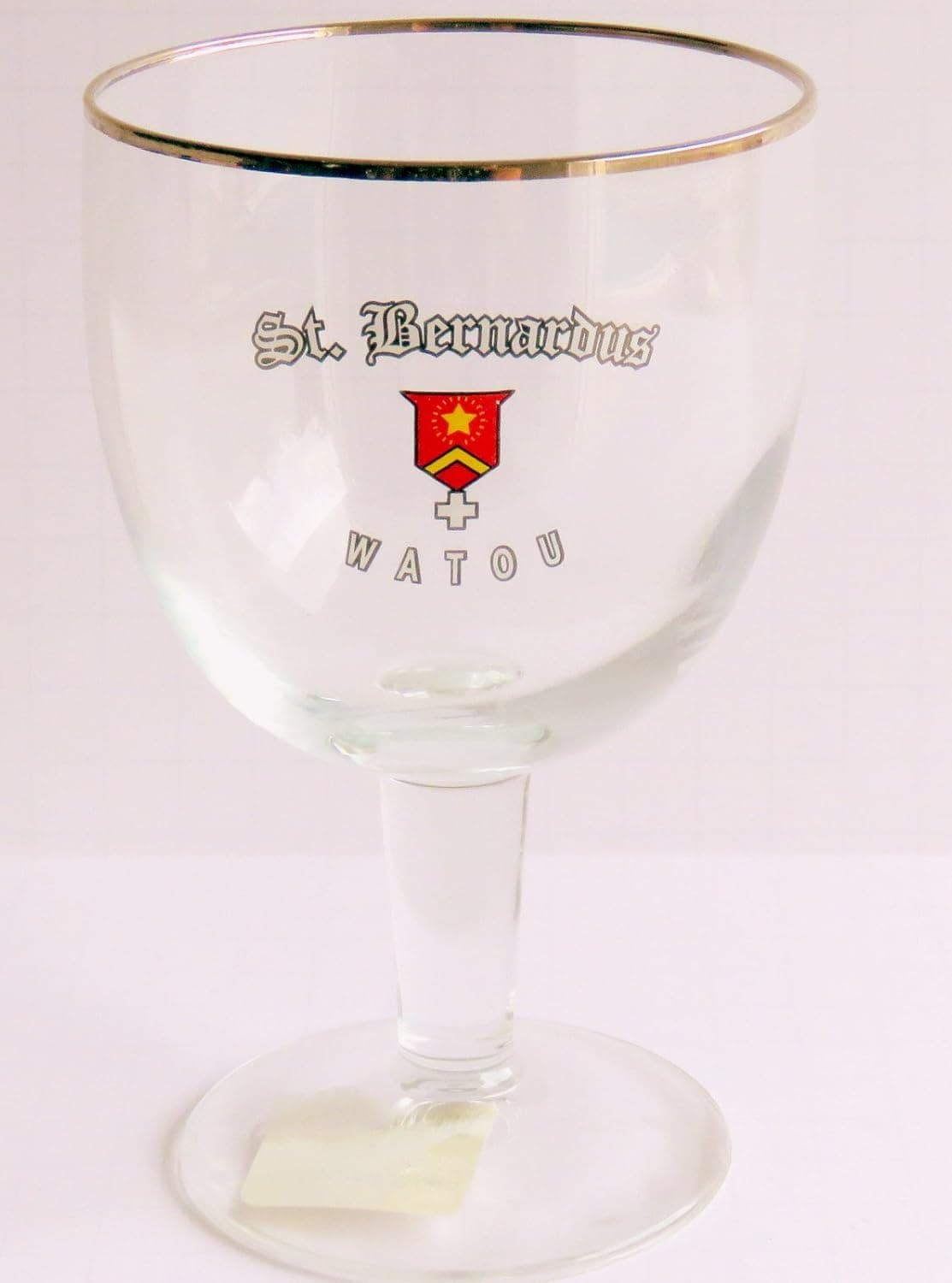 St.Bernardus Watou Red Logo Vintage Chalice Glass 0.33cl