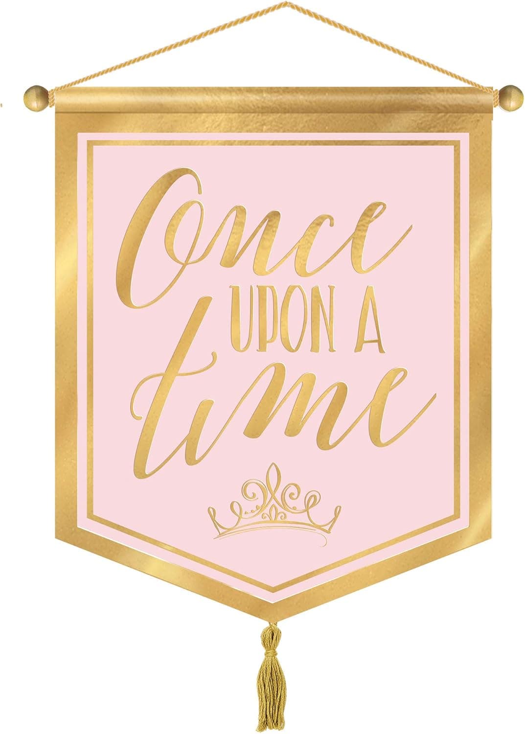 Disney Princess Canvas Banner - 14 5/8" x 9", 1 Pc