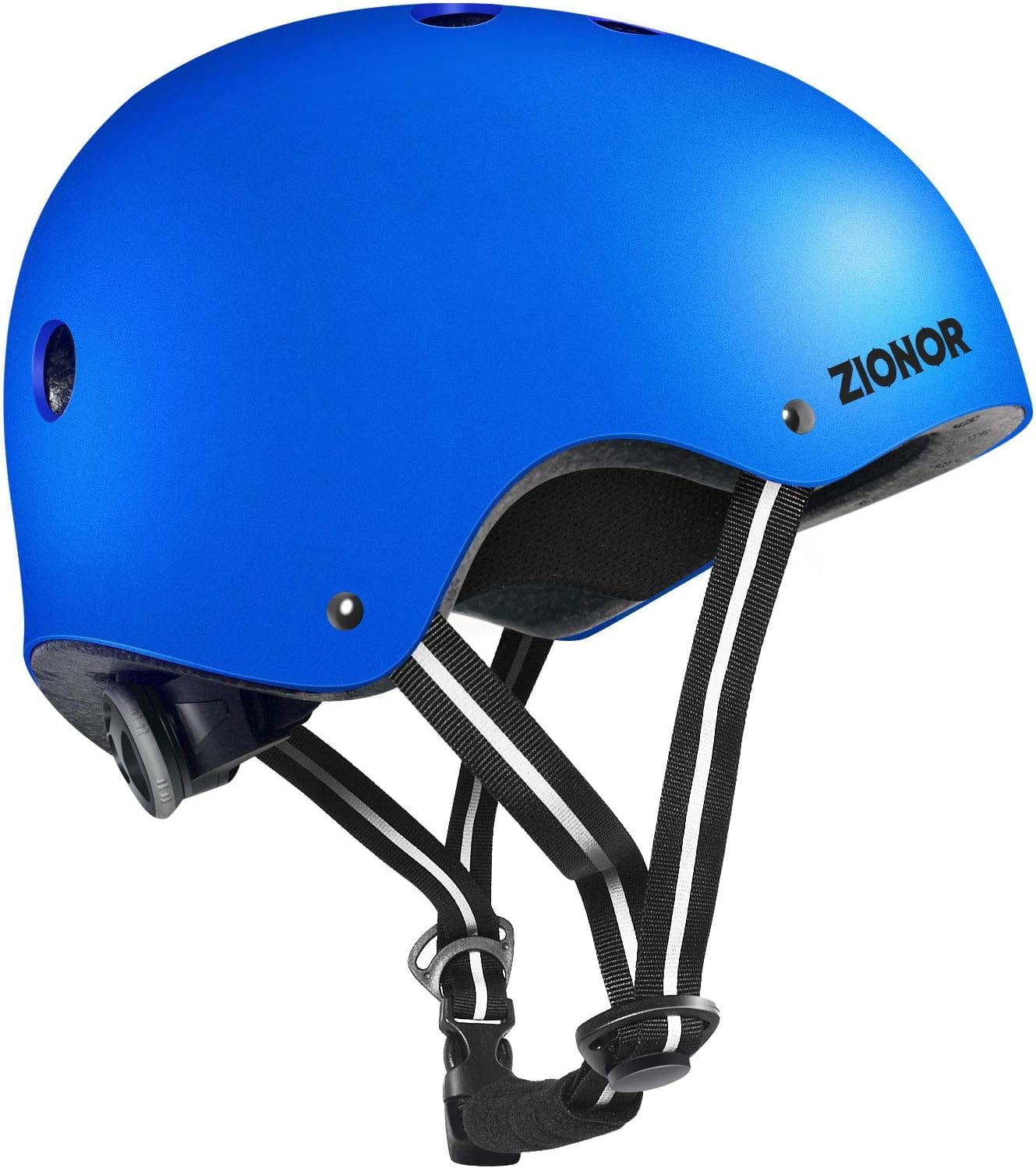 ZIONOR Skateboard Helmet for Kids/Youth/Adults - Comfortable Wearing for Skateboarding/Roller Skating/Inline Skating/Scooter