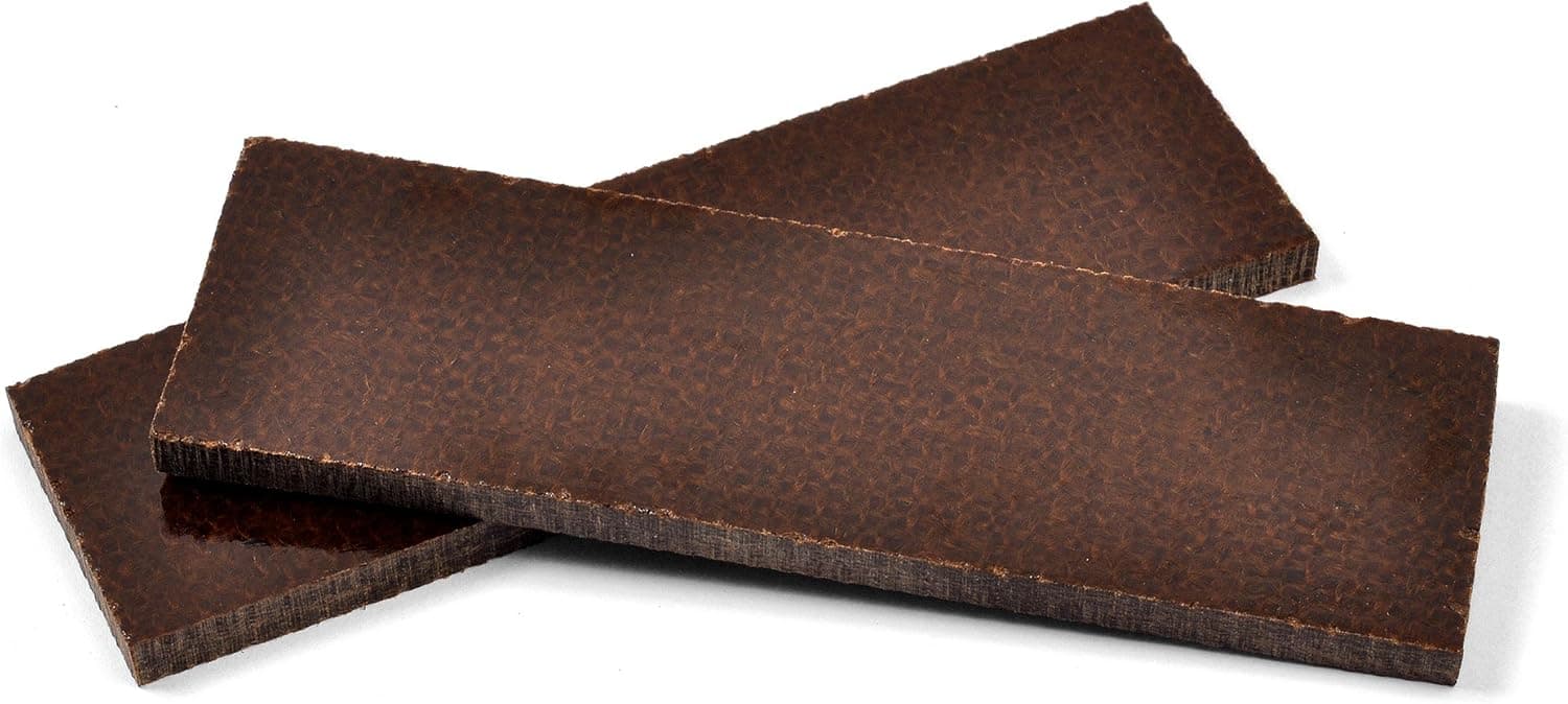 Texas Knifemakers Supply Micarta Canvas Scales Premium Handles for Custom Knives - Assorted Colors