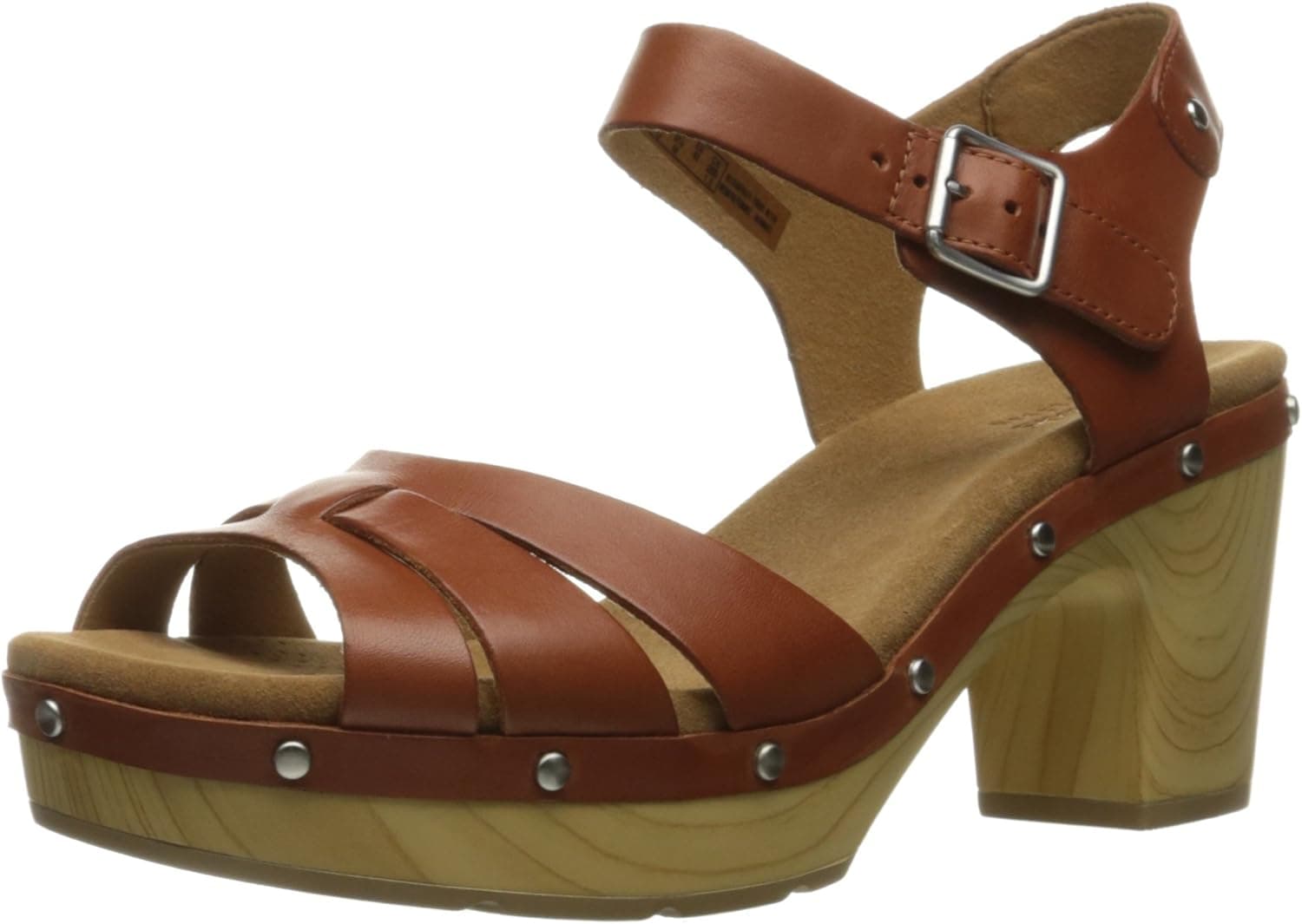 Clarks Women's Ledella Trail Heeled Sandal