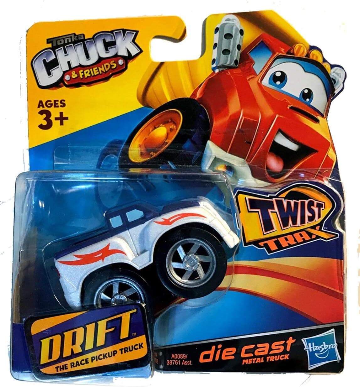 Tonka Chuck & Friends Drift the Race Pickup Truck Twist Trax