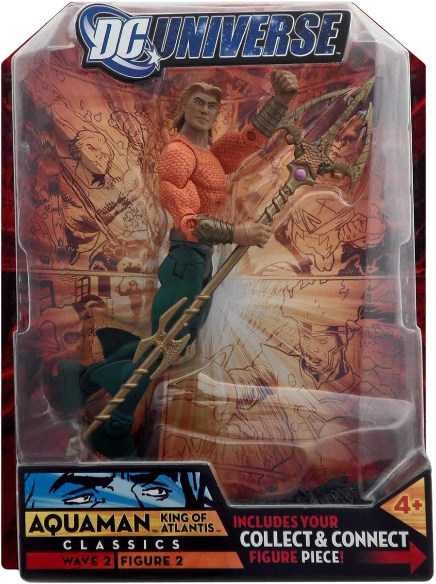 DC UNIVERSE CLASSICS WAVE 2 AQUAMAN (LONG HAIR) by Mattel