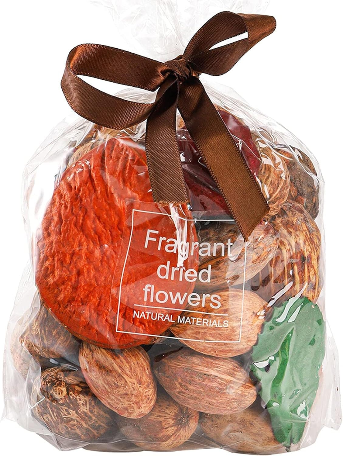 WUWEOT Potpourri Bags, Harvest Fragrance Sachet, Decoration Fall Dried Lemon Plants Scented Botanicals of Petal, Bowl and Vase Filler, 210g