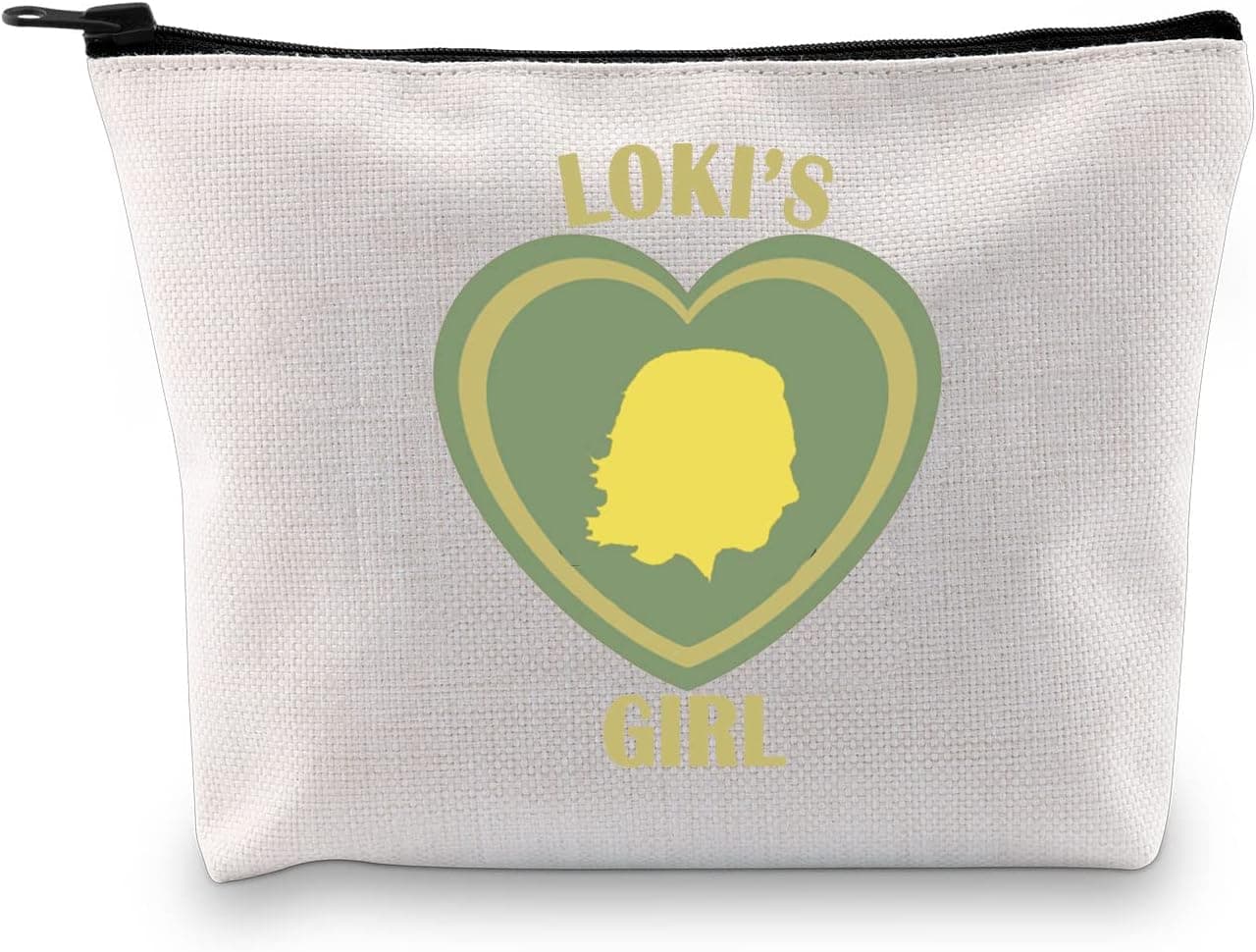 TV Show Inspired Super Hero Zipper Pouch Mythology Gift Travel Makeup Bag for Women Girls Friends