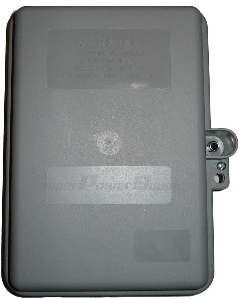 Super Power Supply® WiFi Router Enclosure Outdoor Waterproof Weatherproof Cable 11"x8"x4" (Outside Dimensions) Drop Box Wireless WAN