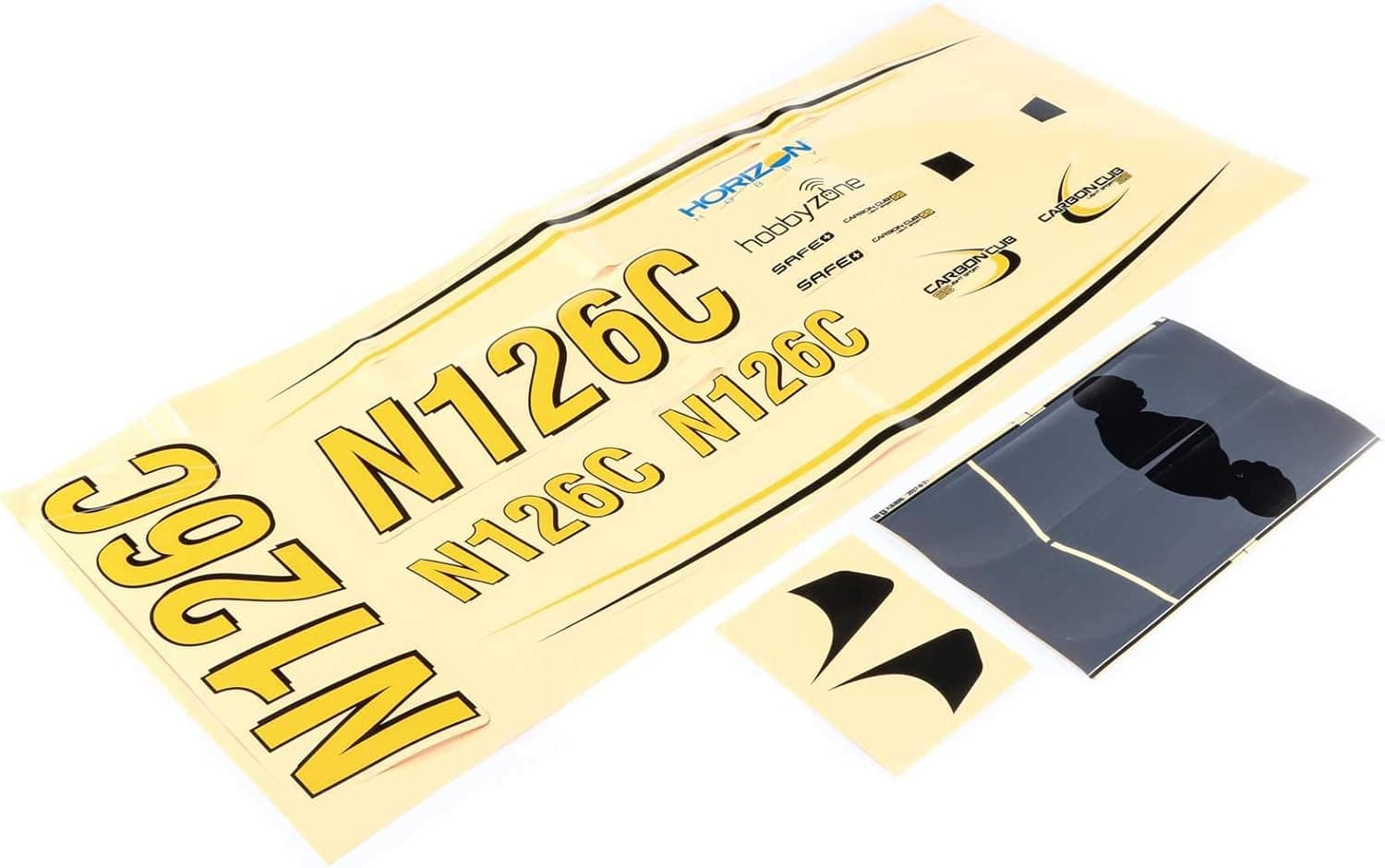 HobbyZone HBZ Decal Heet: Carbon Cub