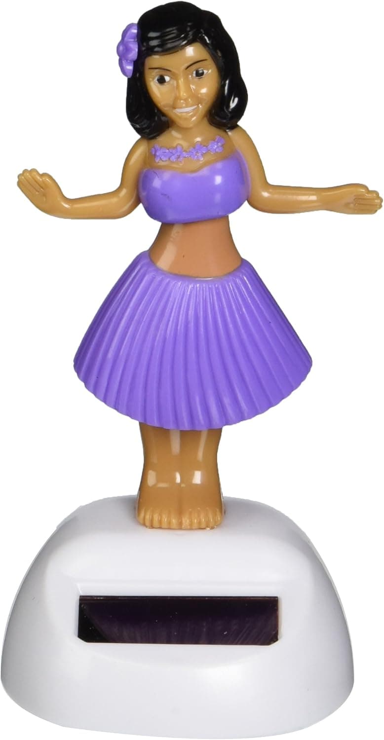 Solar Power Motion Toy - Hula Girl (Assorted Colors) See seller comments