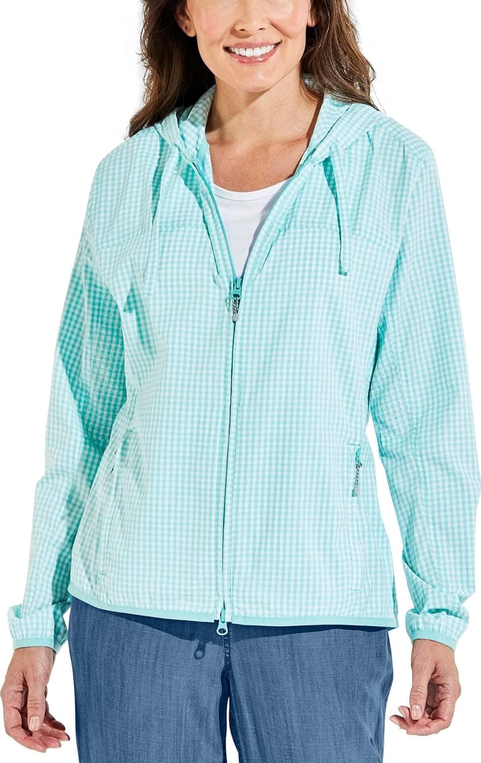 Coolibar UPF 50+ Women's Arcadian Packable Sunblock Jacket - Sun Protective