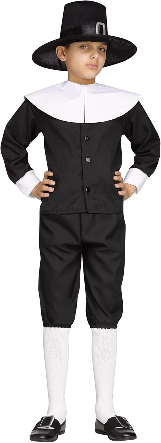 Fun World Pilgrim Boy Child Costume