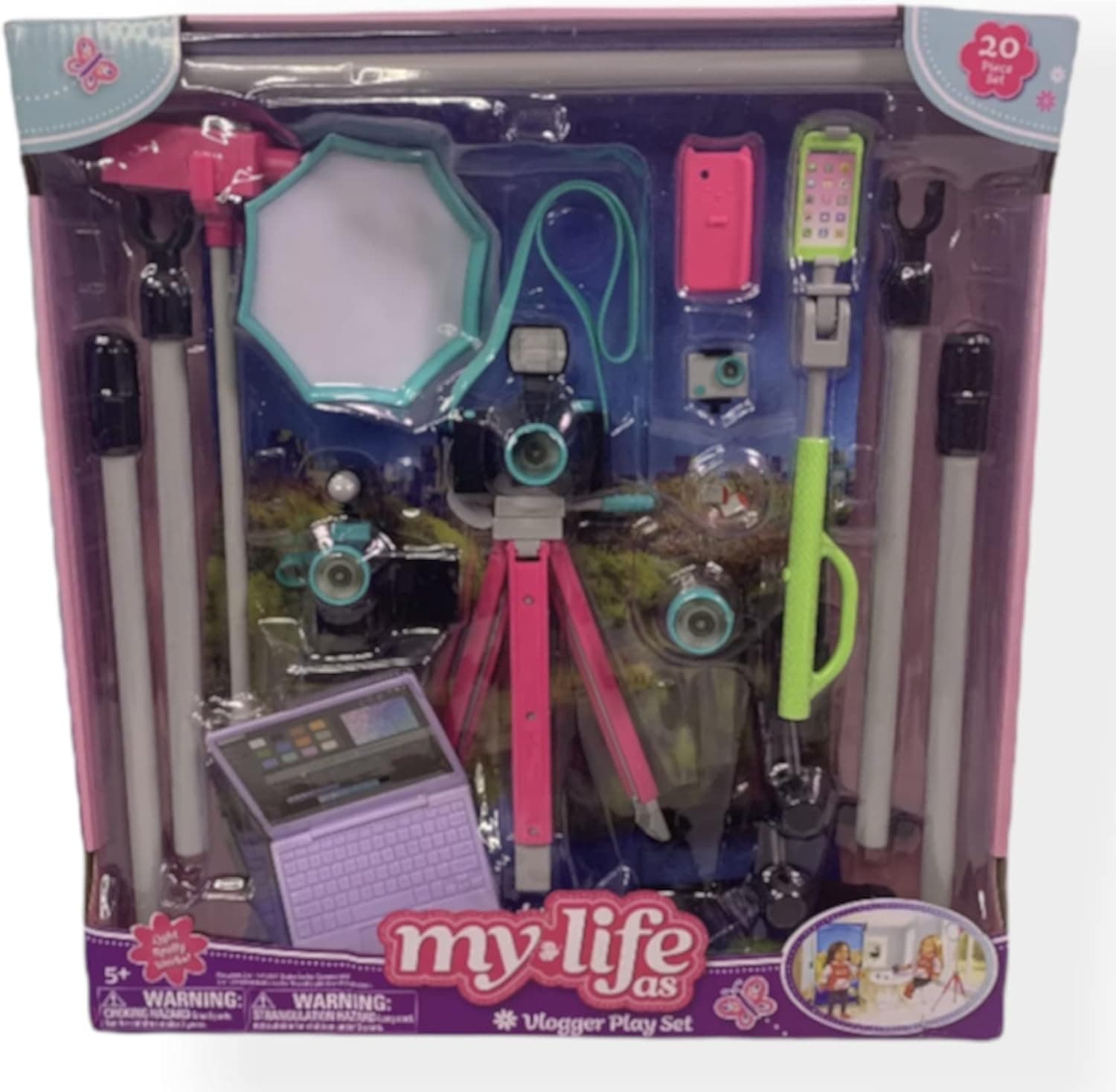 My Life As Vlogger Play Set (Dolls Not Included)