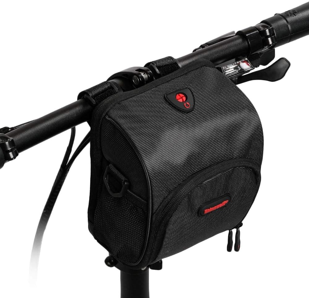 Bike Handlebar Bag Bicycle Frame Bag Bike Front Storage Bag Bike Basket Bag Mountain Road MTB Bike Bag Sling Shoulder Bag for Outdoor Riding Cycling