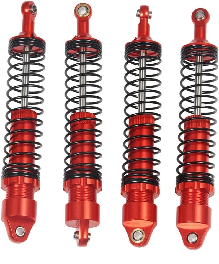 Benedict Harry Red Ajustable Shock Absorber for 1/10 RC TRX-4 Wraith SCX10 D90 (110MM)