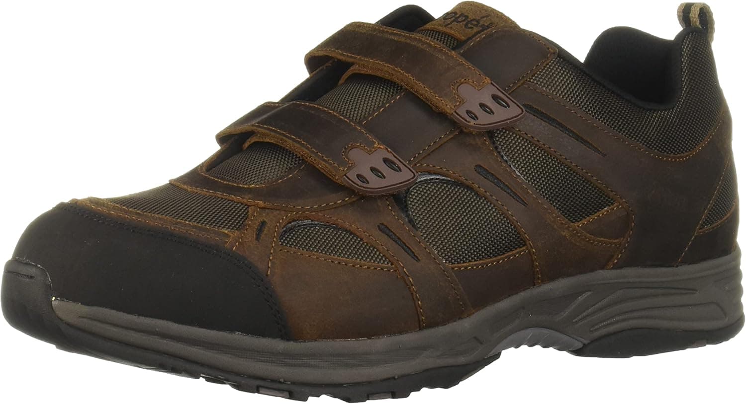 Propet Men's Connelly Strap Hiking Shoe, Brown, 10
